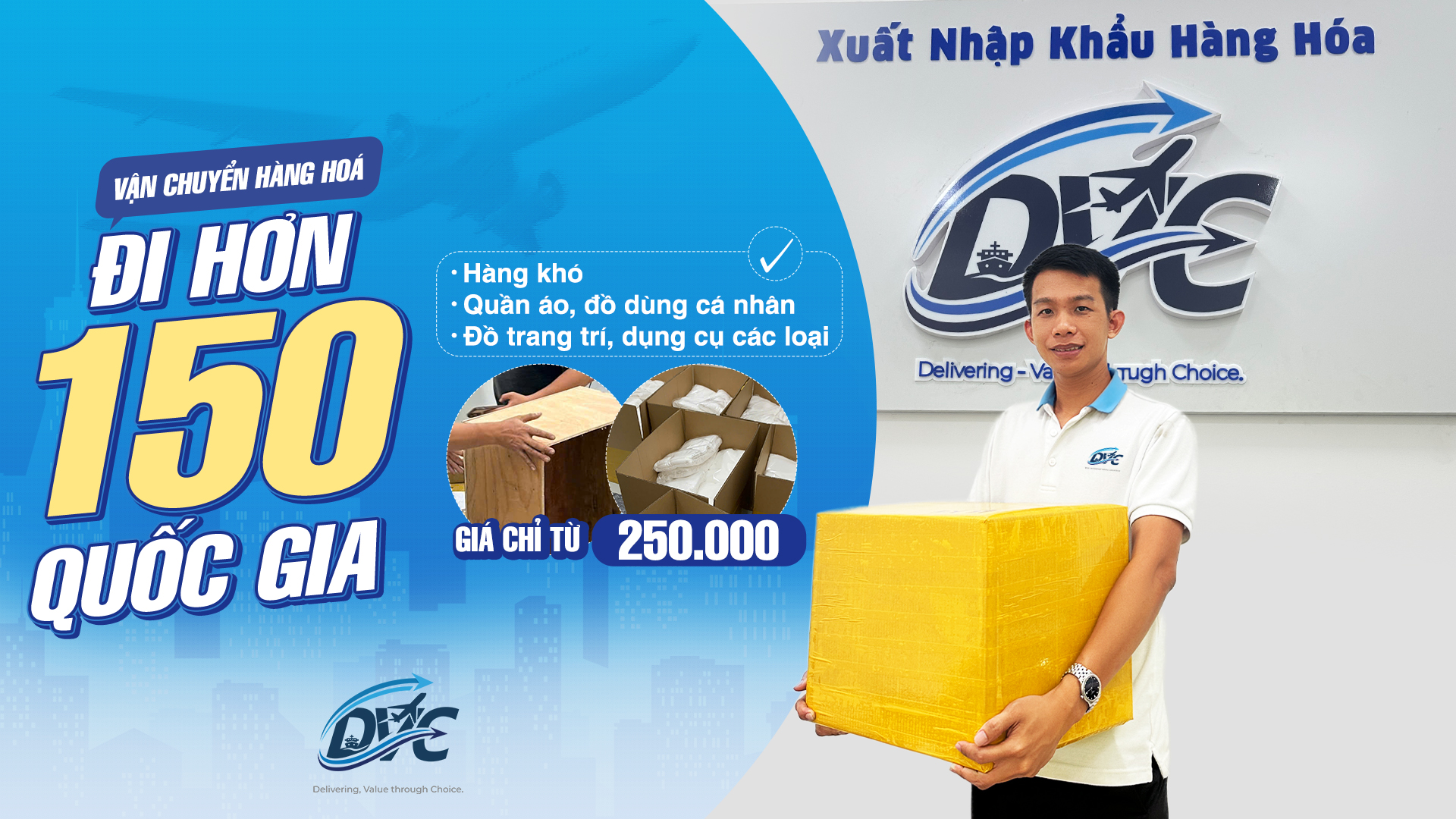 Dịch vụ nhanh chóng tại DVC Logistics